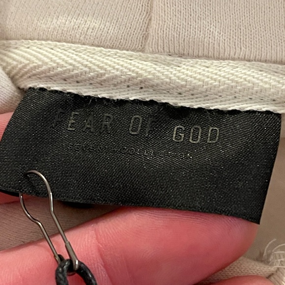 Fear Of God - Premium Hoody - 2 Snap Buttons - Kangaroo Pocket - NWT! - Picture 8 of 11